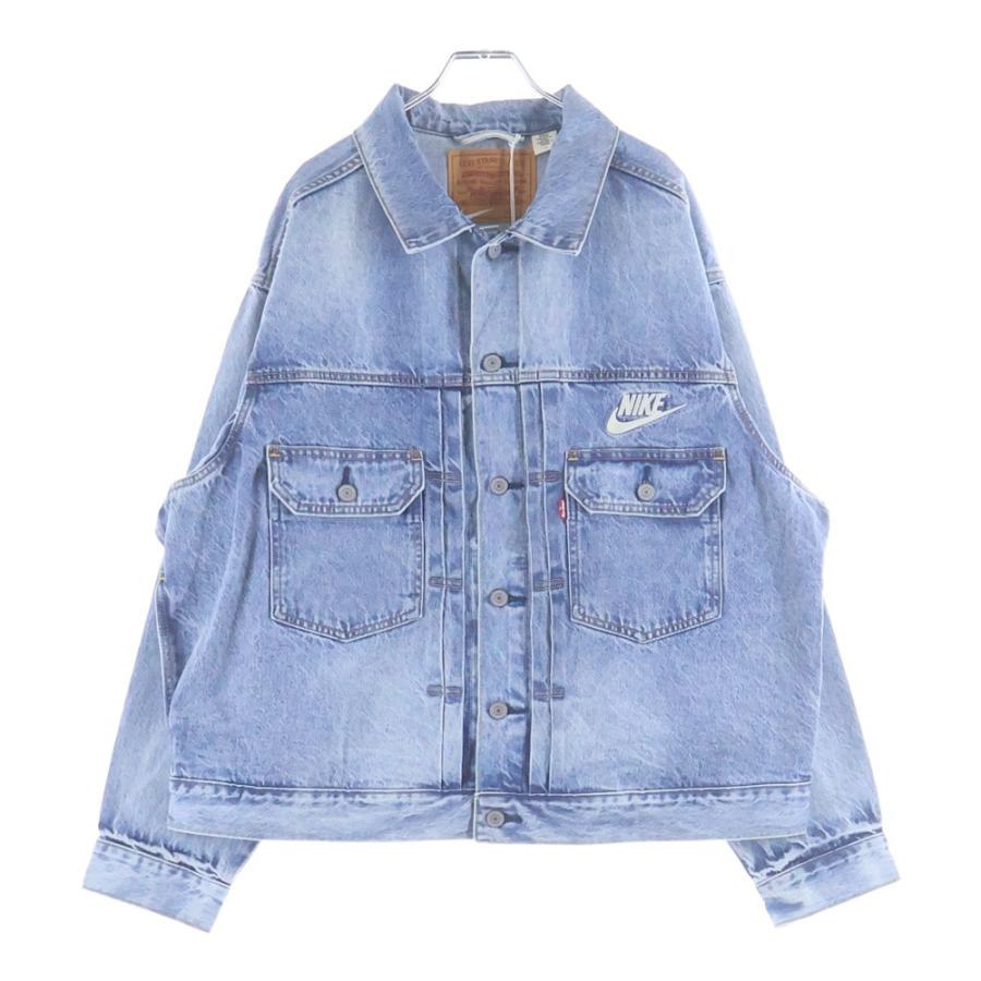 Levi's（リーバイス） ×NIKE Denim Trucker Jacket ナイキ ロゴ刺繍