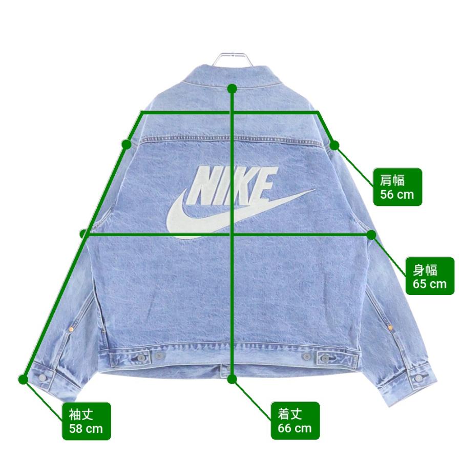 Levi's（リーバイス） ×NIKE Denim Trucker Jacket ナイキ ロゴ刺繍