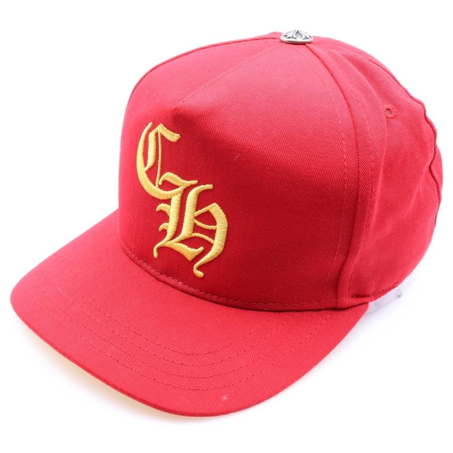 CHROME HEARTS クロムハーツ CH BASEBALL Trucker Cap トラッカーキャップ ベースボールキャップ 帽子 レッド/イエロー CHROME HEARTS（クロムハーツ） CH BASEBALL Trucker Cap トラッカー