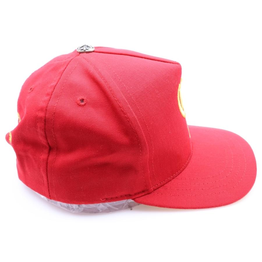 CHROME HEARTS クロムハーツ CH BASEBALL Trucker Cap トラッカーキャップ ベースボールキャップ 帽子 レッド/イエロー CHROME HEARTS（クロムハーツ） CH BASEBALL Trucker Cap トラッカー