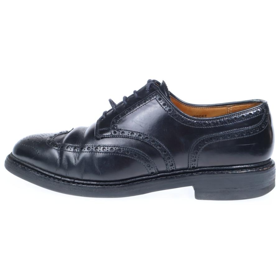 Crockett&Jones クロケットアンドジョーンズ PEMBROKE 8679RS ウィングチップ レザーレースアップシューズ ブラック CROCKETT&JONES（クロケット＆ジョーンズ） クロケットアンド