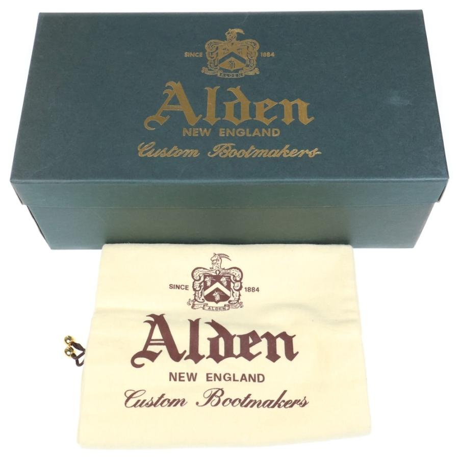 ALDEN（オールデン） ストレートチップ キャップトゥ レースアップ