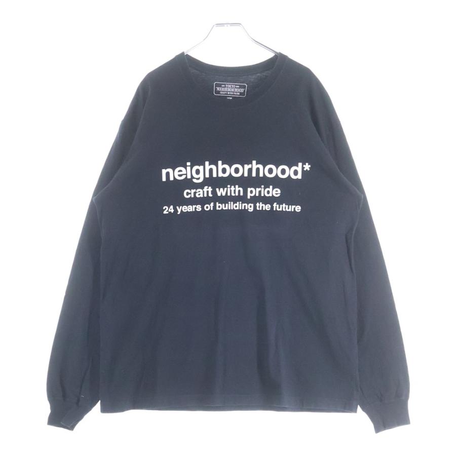 NEIGHBORHOOD（ネイバーフッド） フロントプリント 長袖Tシャツ ロング 