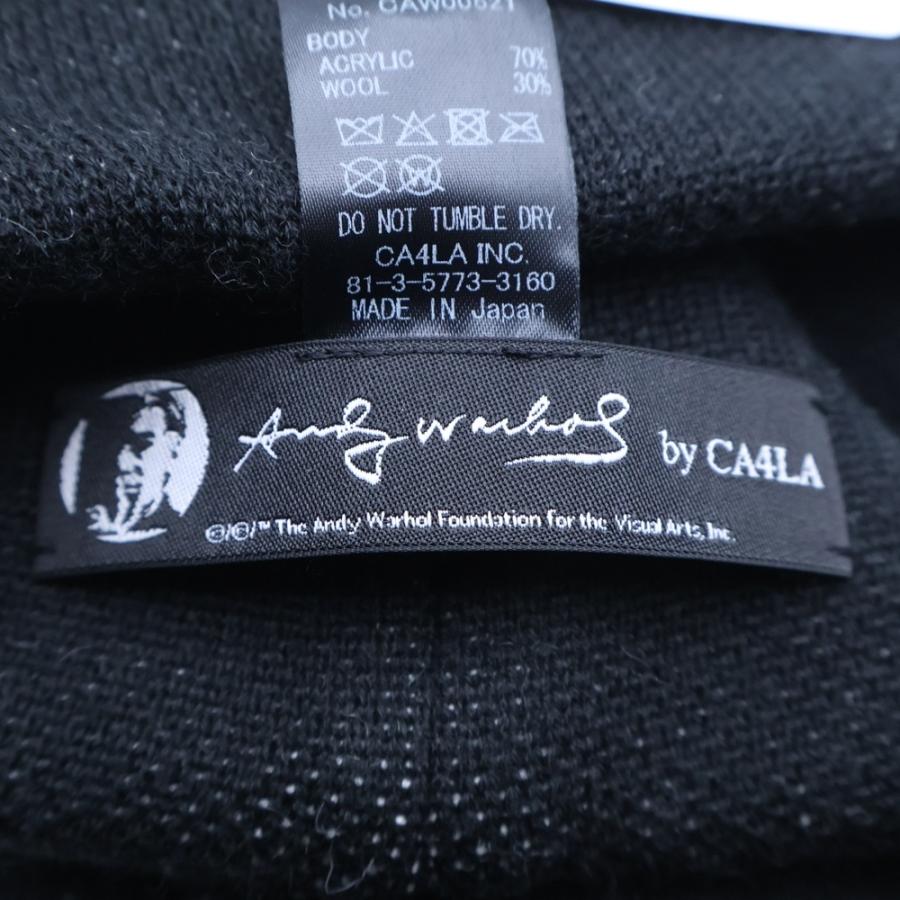 CA4LA（カシラ） the PHILOSOPHY OF ANDY WARHOL KNIT CAP アクリル