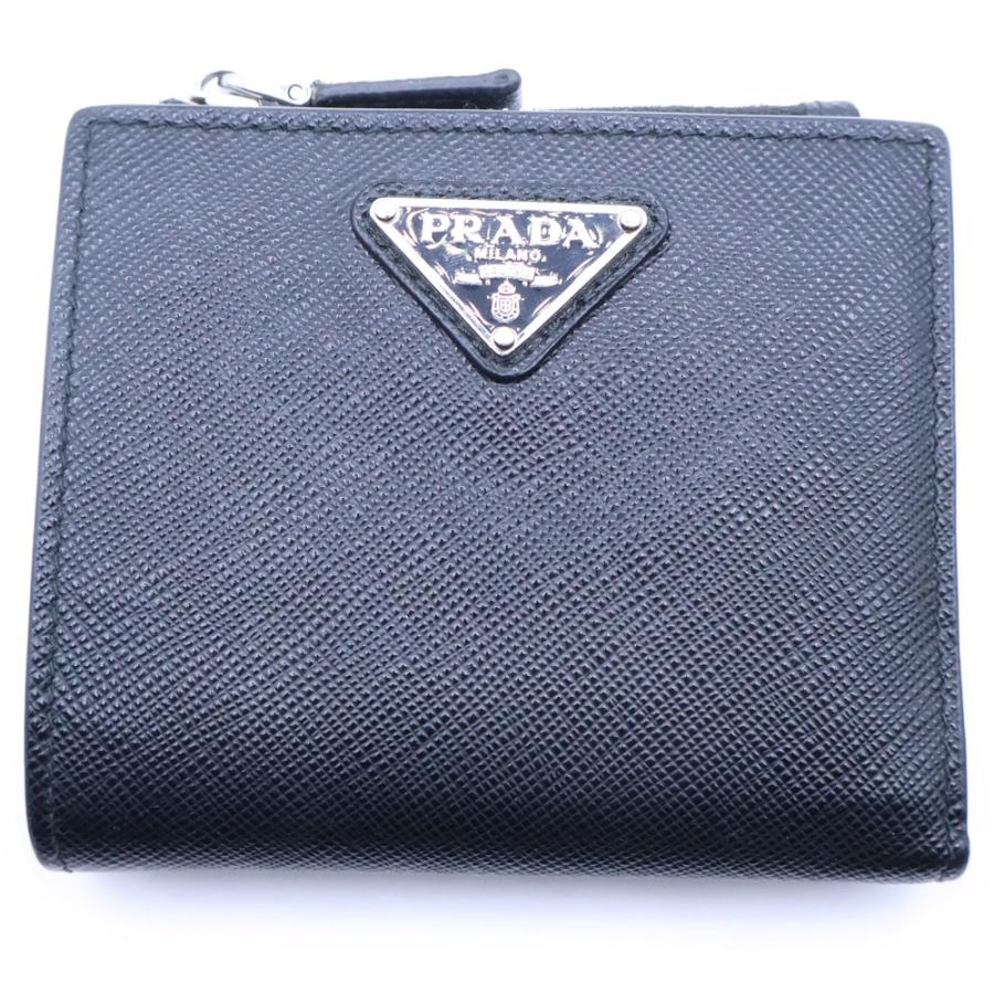 PRADA（プラダ） サフィアーノ トライアングルロゴ 2つ折り財布