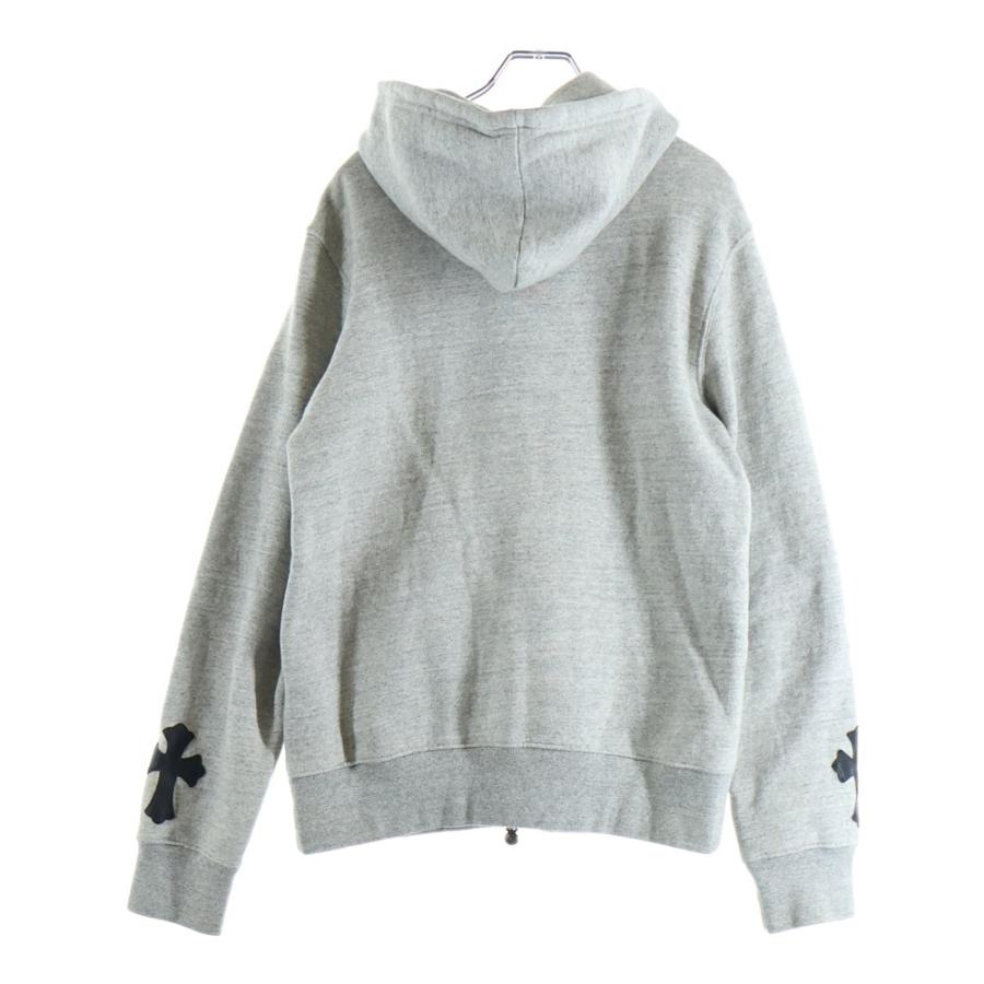 CHROME HEARTS（クロムハーツ） CROSS PATCH DOUBLE ZIP UP HOODIE
