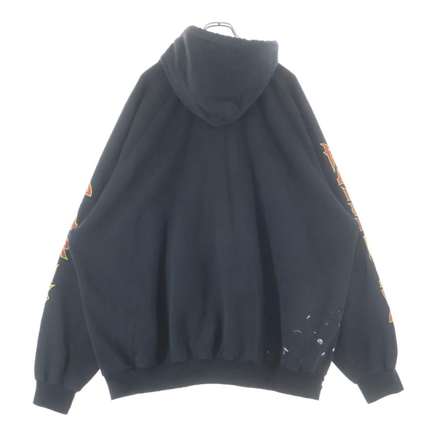 BALENCIAGA（バレンシアガ） 22SS Metal Hoodie Oversized メタルロゴ 