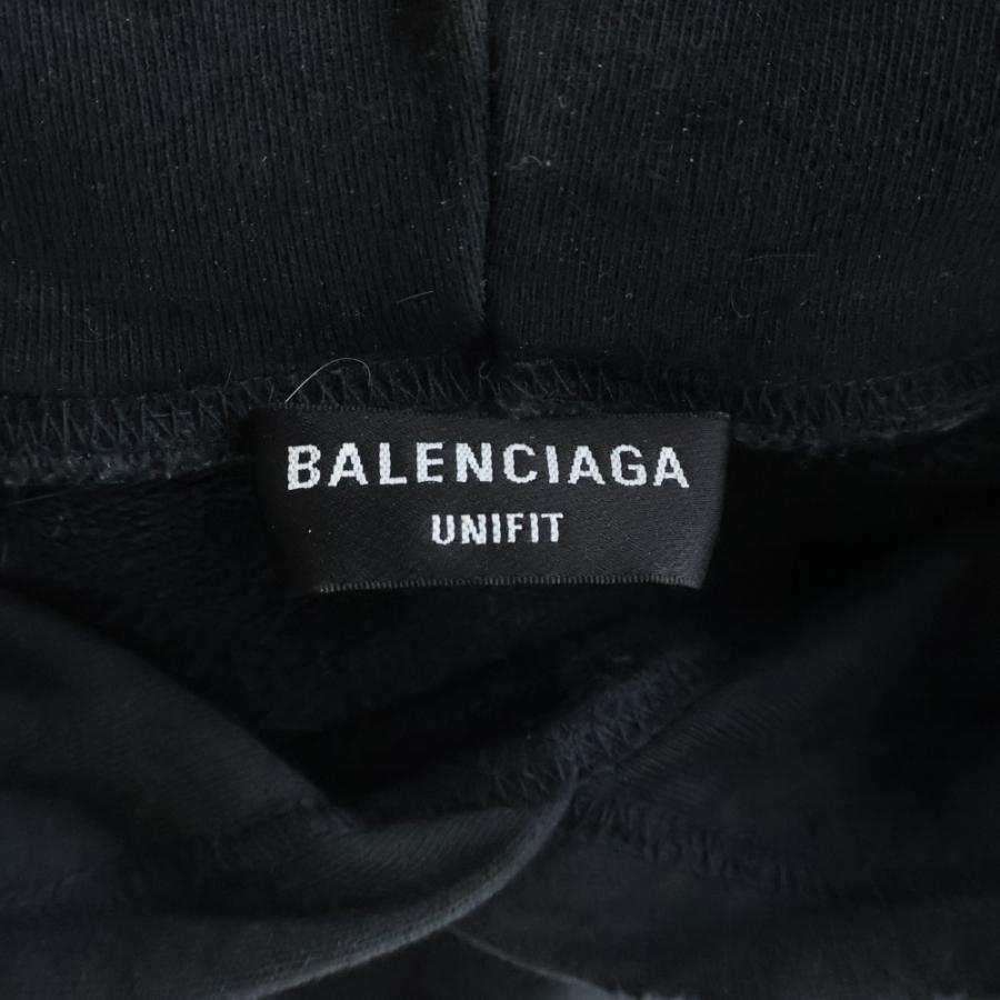 BALENCIAGA（バレンシアガ） 22SS Metal Hoodie Oversized メタルロゴ
