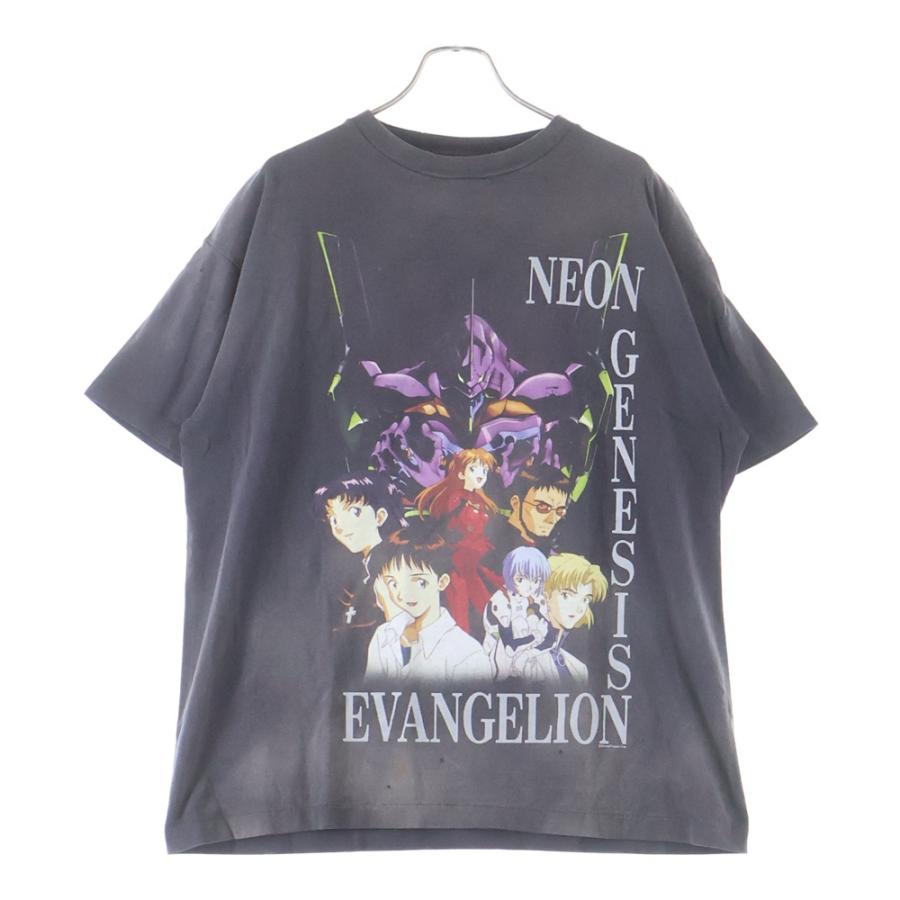 セントマイケル 24SS ×エヴァンゲリオン ダメージ加工 半袖Tシャツ 