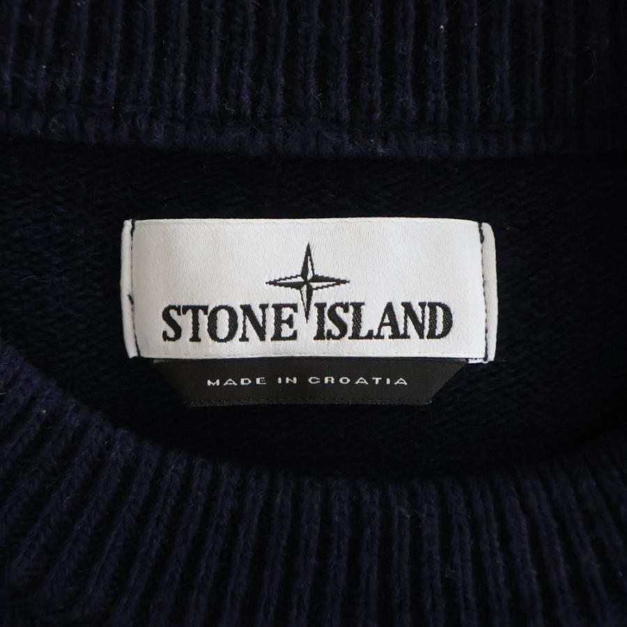 STONE ISLAND（ストーン アイランド） アームロゴパッチ クルーネック