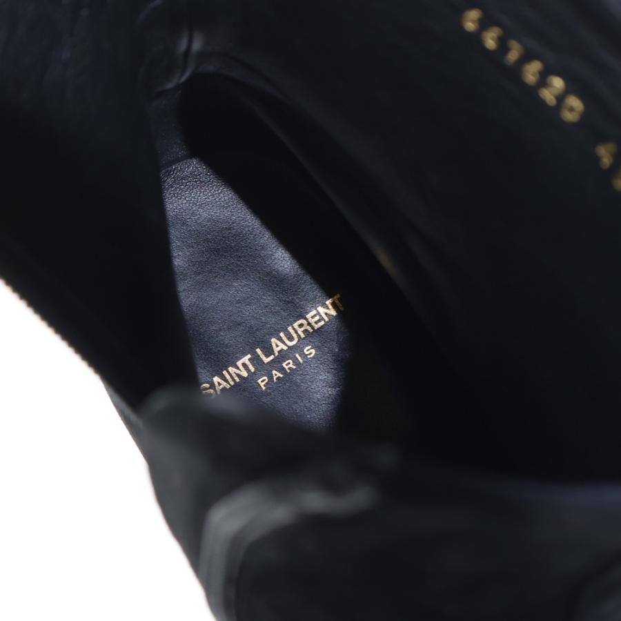SAINT LAURENT PARIS サンローランパリ スウェード サイドジップ