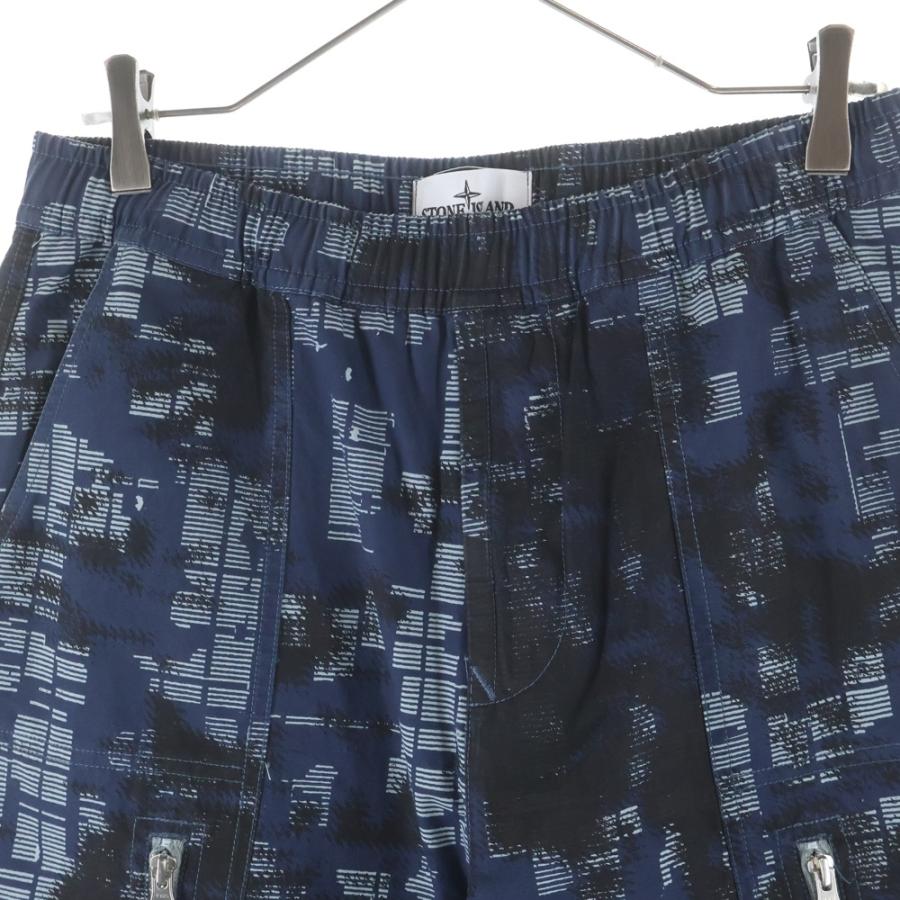 STONE ISLAND（ストーン アイランド） 24AW 2WAY PANTS 総柄 コンパス 