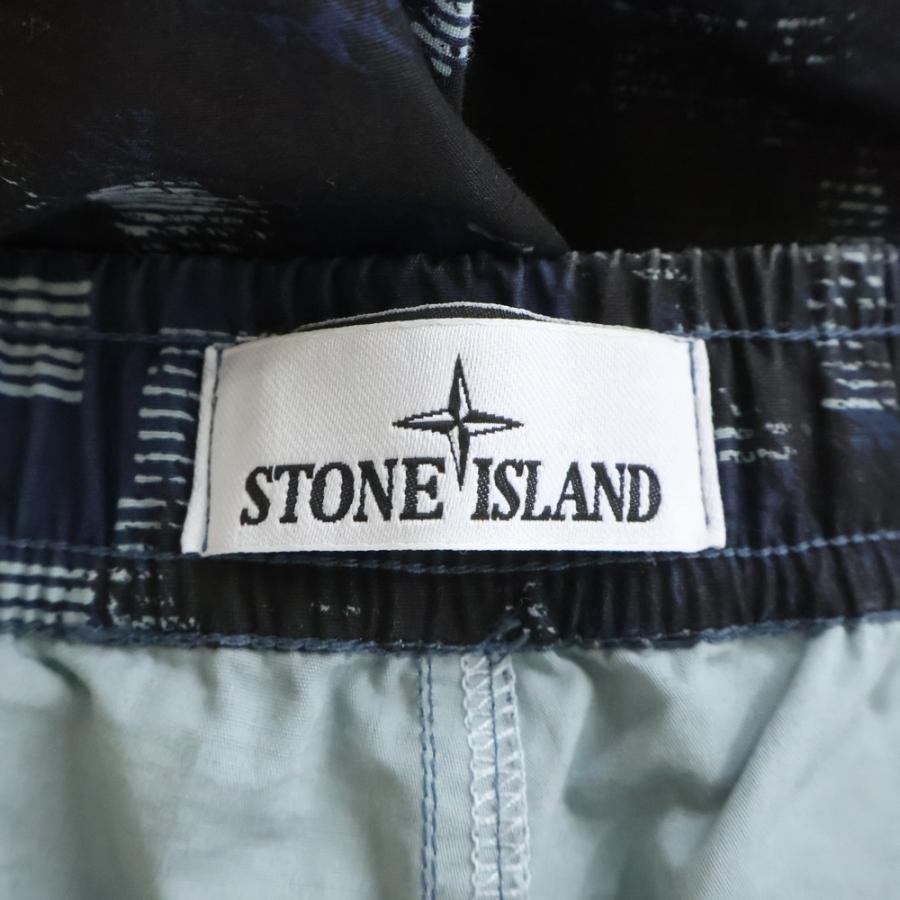 STONE ISLAND（ストーン アイランド） 24AW 2WAY PANTS 総柄 コンパス 