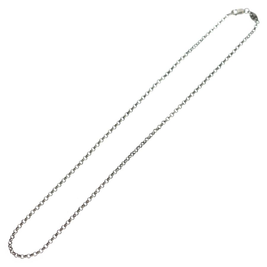 CHROME HEARTS クロムハーツ NECKCHAIN R16 ロールチェーンネックレス 16inch シルバー BCA082