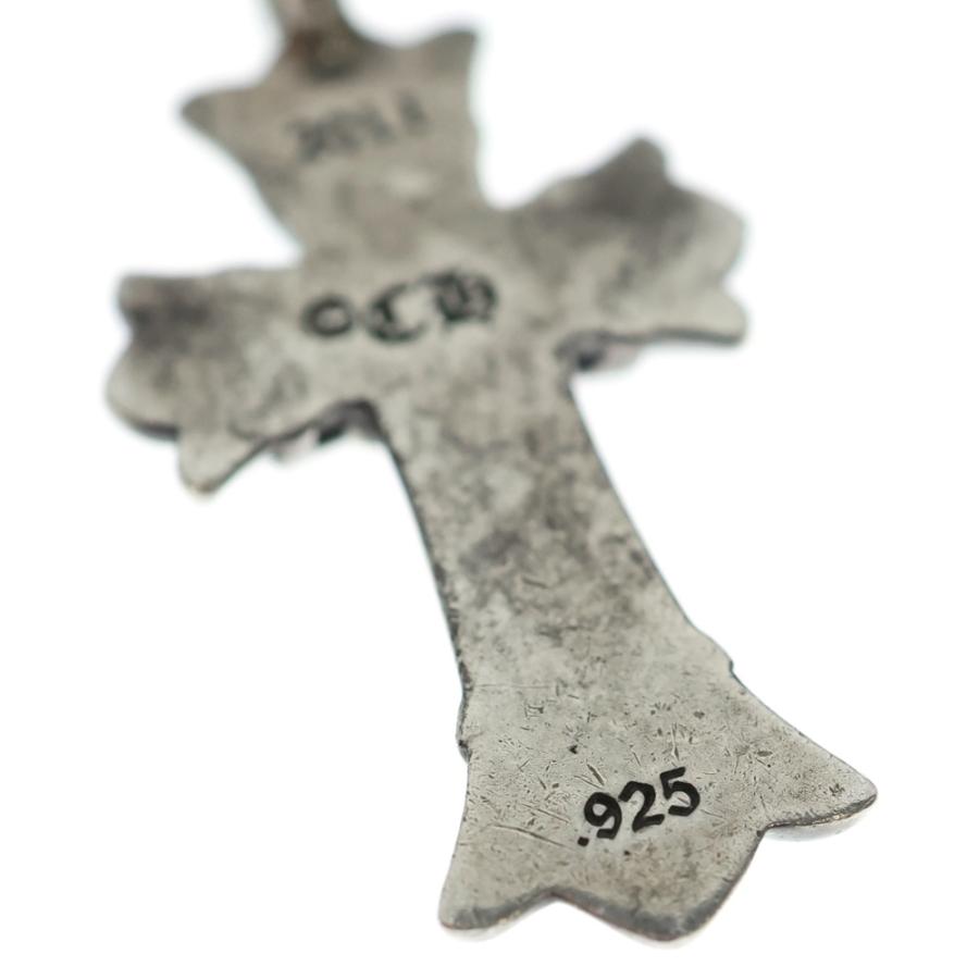 CHROME HEARTS クロムハーツ DBL CH CRS ダブルCHクロスチャーム ペンダントトップ シルバー BCA248 CHROME HEARTS（クロムハーツ） DBL CH CRS ダブルCHクロスチャーム