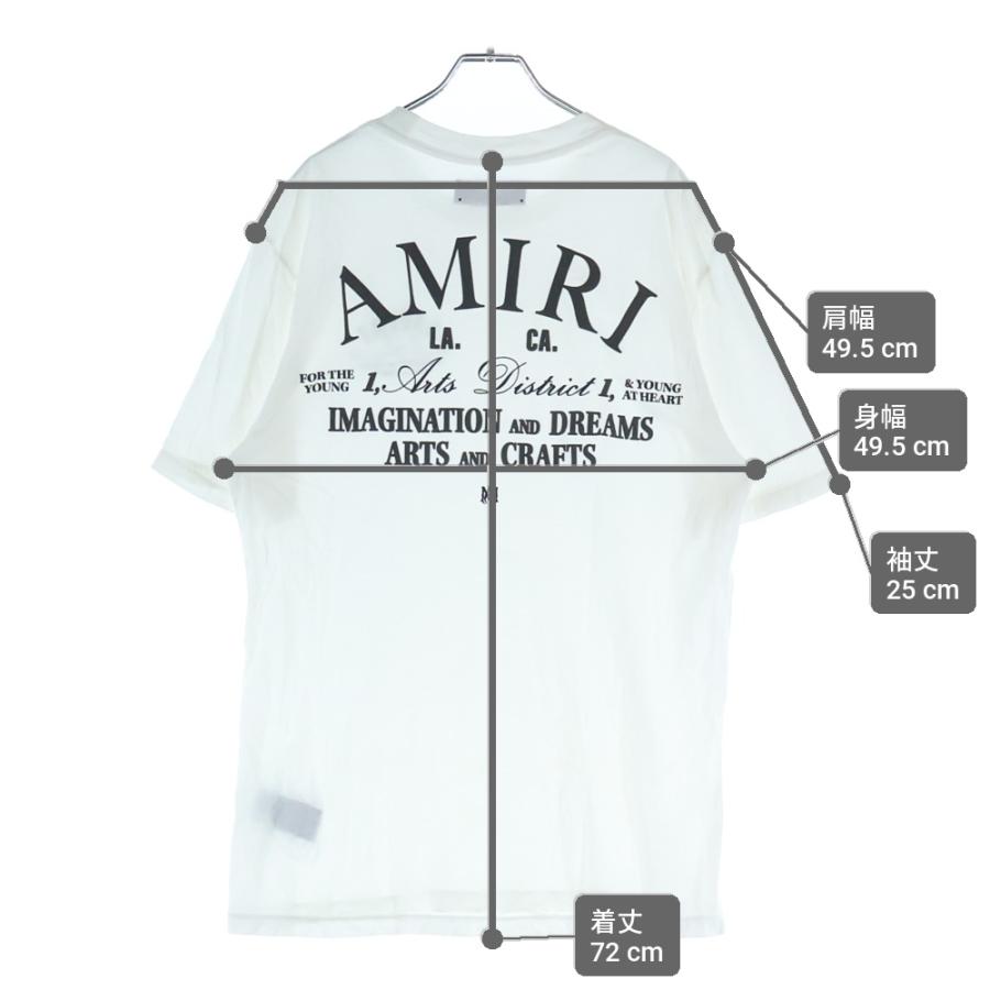 AMIRI アミリ 25SS CITY TEE 両面ロゴプリント クルーネック半袖Tシャツカットソー ホワイト レディース 楽天市場】Amiri（サイズ（S/M/L）M）（Tシャツ・カットソー｜トップス