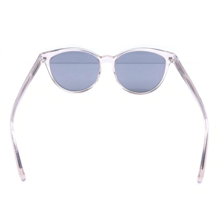 SAINT LAURENT PARIS サンローランパリ クリアフレーム ラウンドシェイプ サングラス アイウェア 眼鏡 メガネ グレー SL204/K SAINT LAURENT PARIS サンローランパリ クリアフレーム ラウンド
