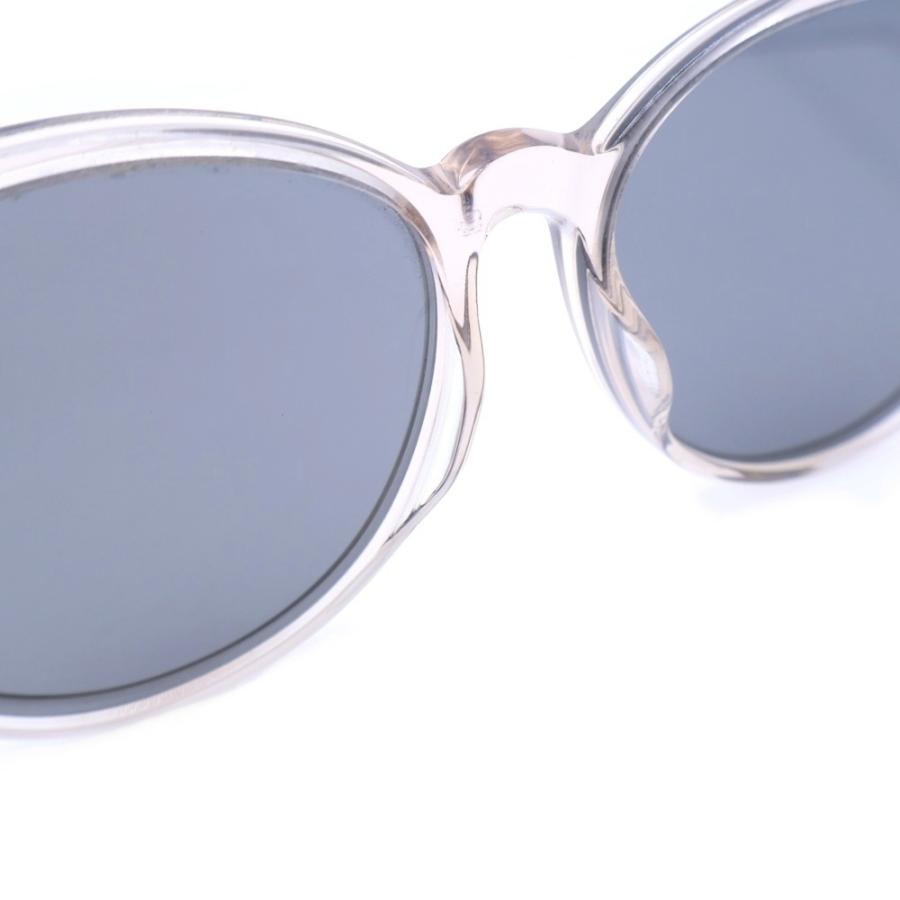 SAINT LAURENT PARIS サンローランパリ クリアフレーム ラウンドシェイプ サングラス アイウェア 眼鏡 メガネ グレー SL204/K SAINT LAURENT PARIS サンローランパリ クリアフレーム ラウンド