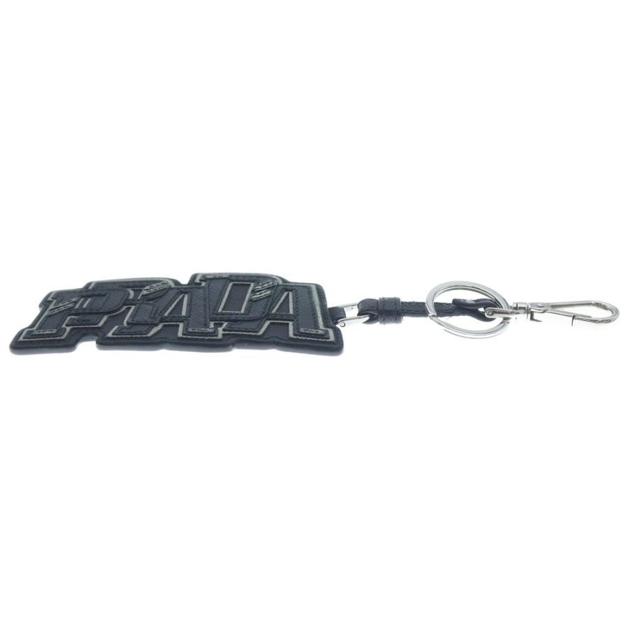 PRADA（プラダ） LOGO SAFFIANO LEATHER KEYRING BAG CHARM