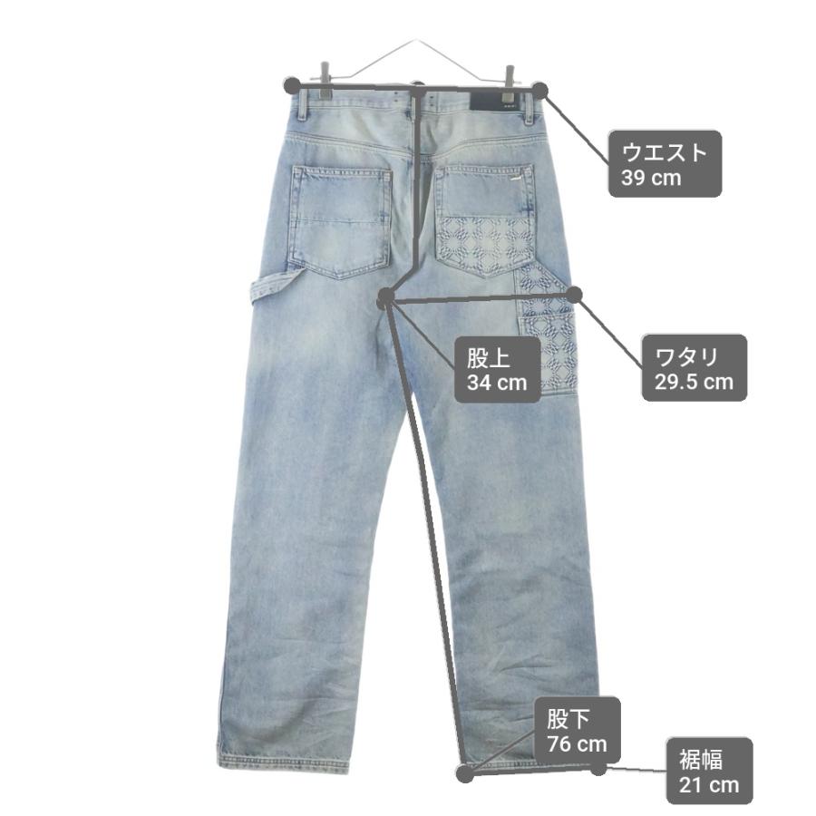 AMIRI（アミリ） 25SS DEBOSSED MA QUAD CARPENTER エンボスロゴ
