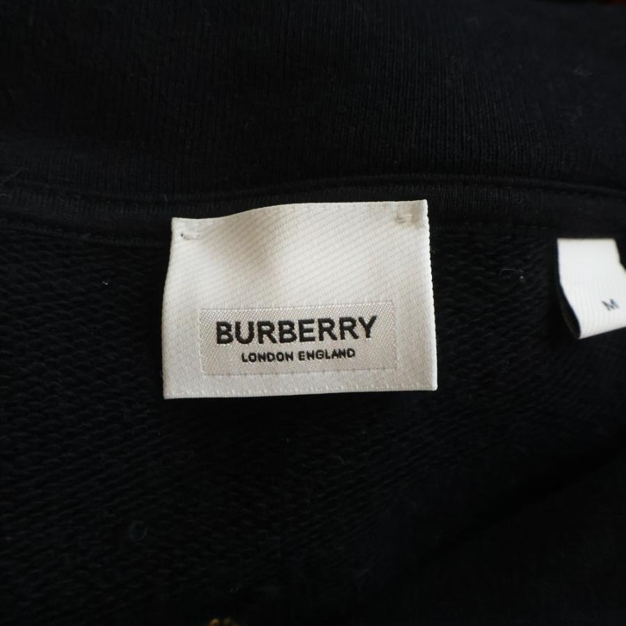 BURBERRY（バーバリー） Carson Varsity Aoolique cotton hoodie