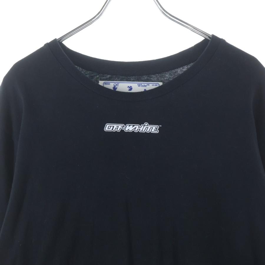 OFF-WHITE オフホワイト 20AW マーカーアローロゴプリント クルー