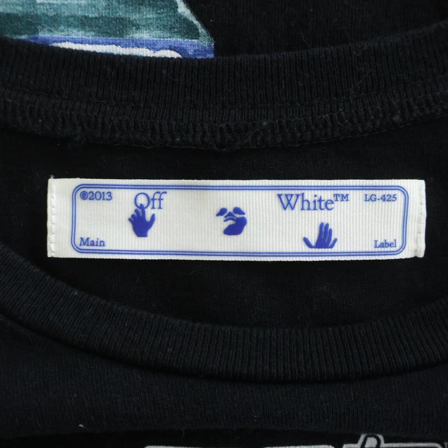 OFF-WHITE オフホワイト 20AW マーカーアローロゴプリント クルー