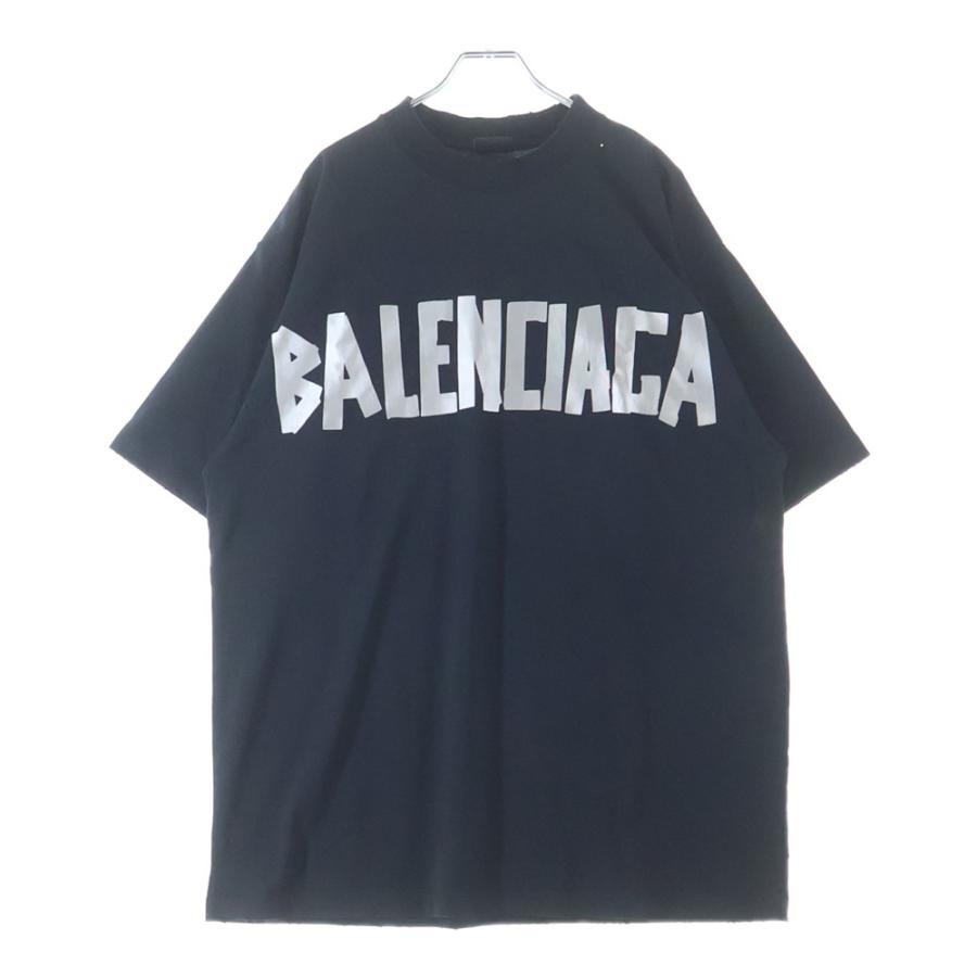 BALENCIAGA（バレンシアガ） 23SS Tape Medium Fit T-Shirt テープロゴ