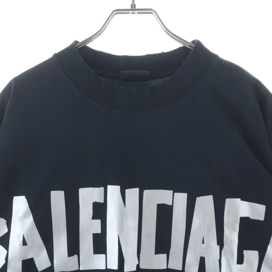 BALENCIAGA（バレンシアガ） 23SS Tape Medium Fit T-Shirt テープロゴ