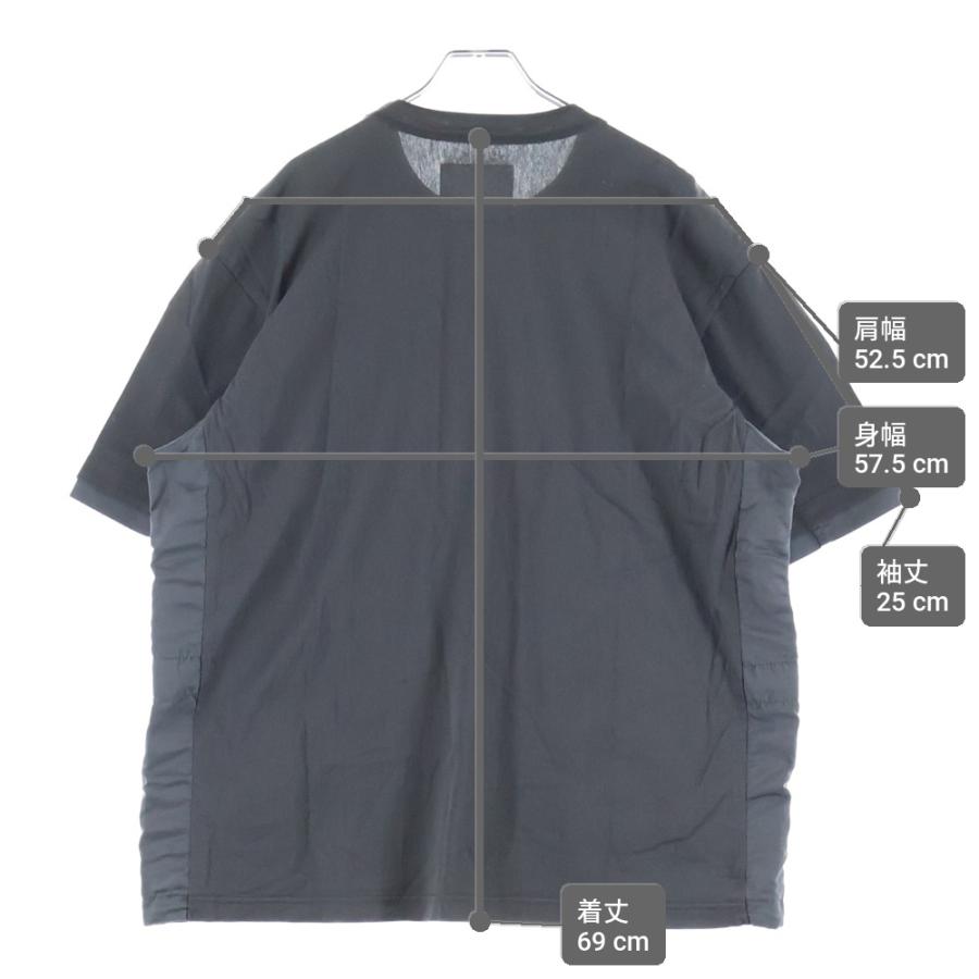 sacai（サカイ） Cotton Jersey T-shirt フロントポケット ベルト