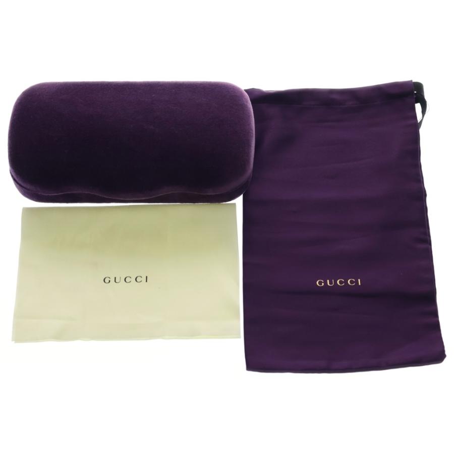 GUCCI グッチ グラデーションレンズ ウエリントン アイウェア メガネ 眼鏡 ゴールド GG0361S_5
