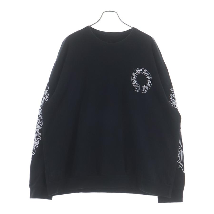 CHROME HEARTS（クロムハーツ） Horseshoe Arm Floral Cross L/S