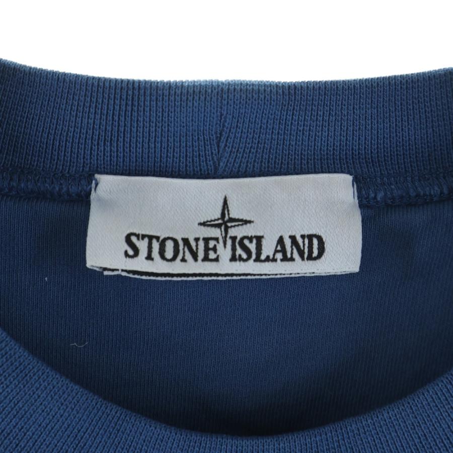 STONE ISLAND（ストーン アイランド） 24AW ワッペンロゴ クルーネック