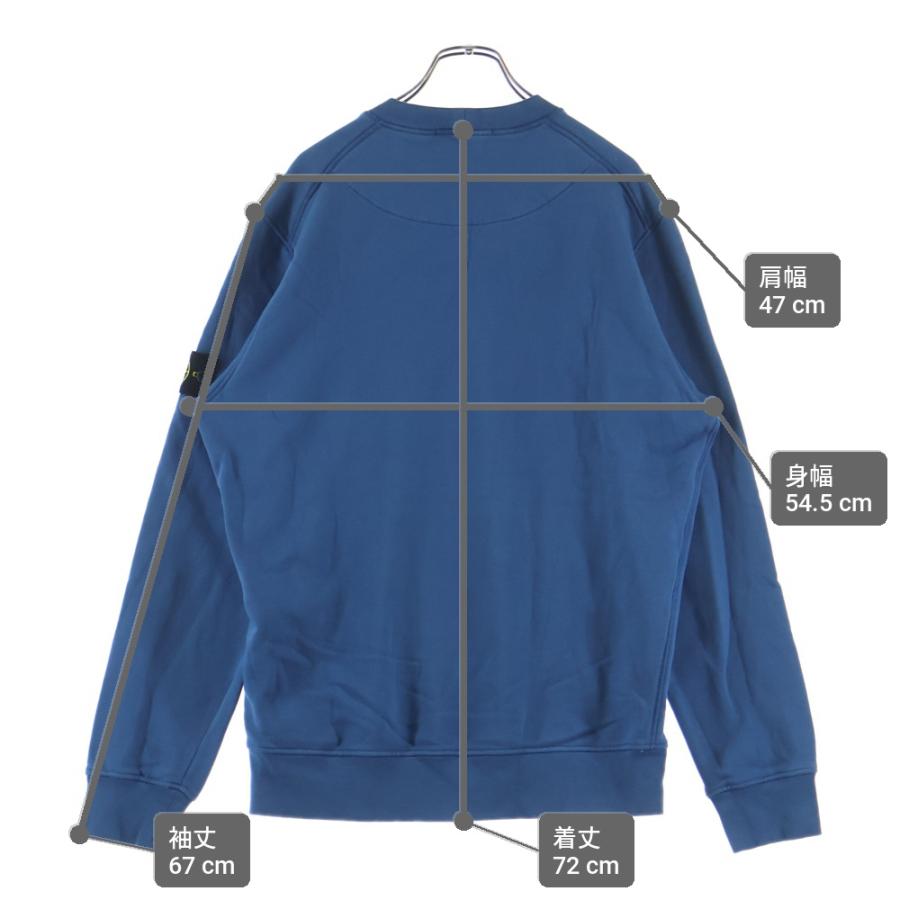 STONE ISLAND（ストーン アイランド） 24AW ワッペンロゴ クルーネック