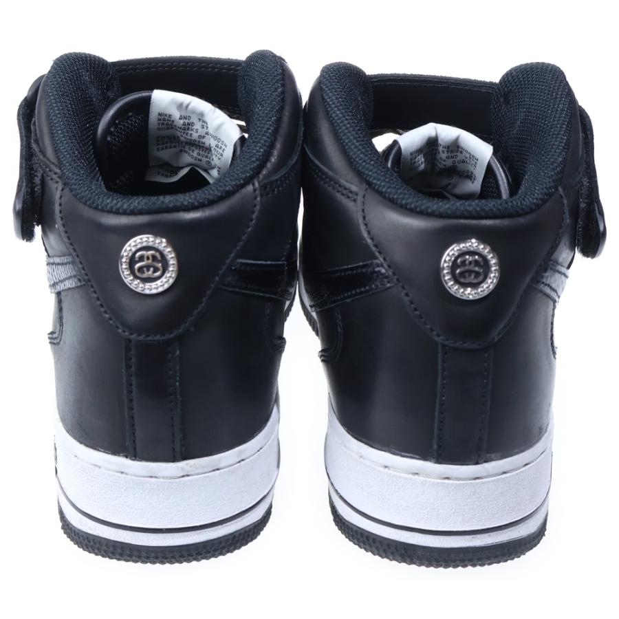 NIKE（ナイキ） 22SS ×STUSSY AIR FORCE 1 MID BLACK SNAKESKIN