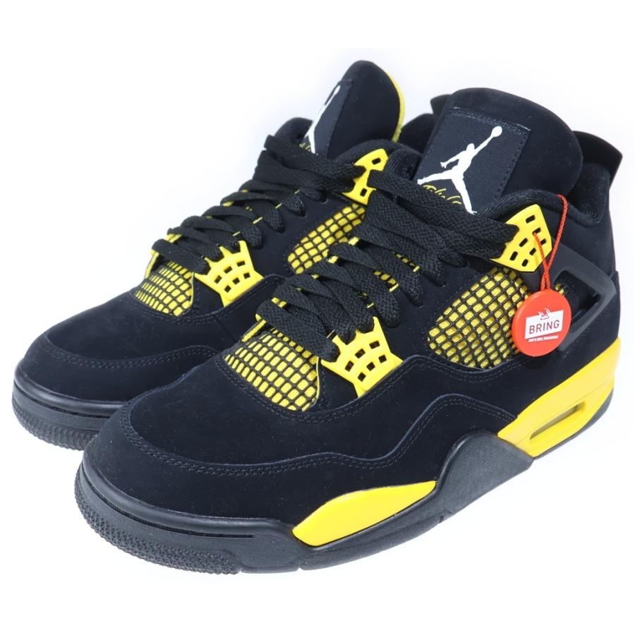 NIKE（ナイキ） AIR JORDAN 4 RETRO Thunder エアジョーダン レトロ 