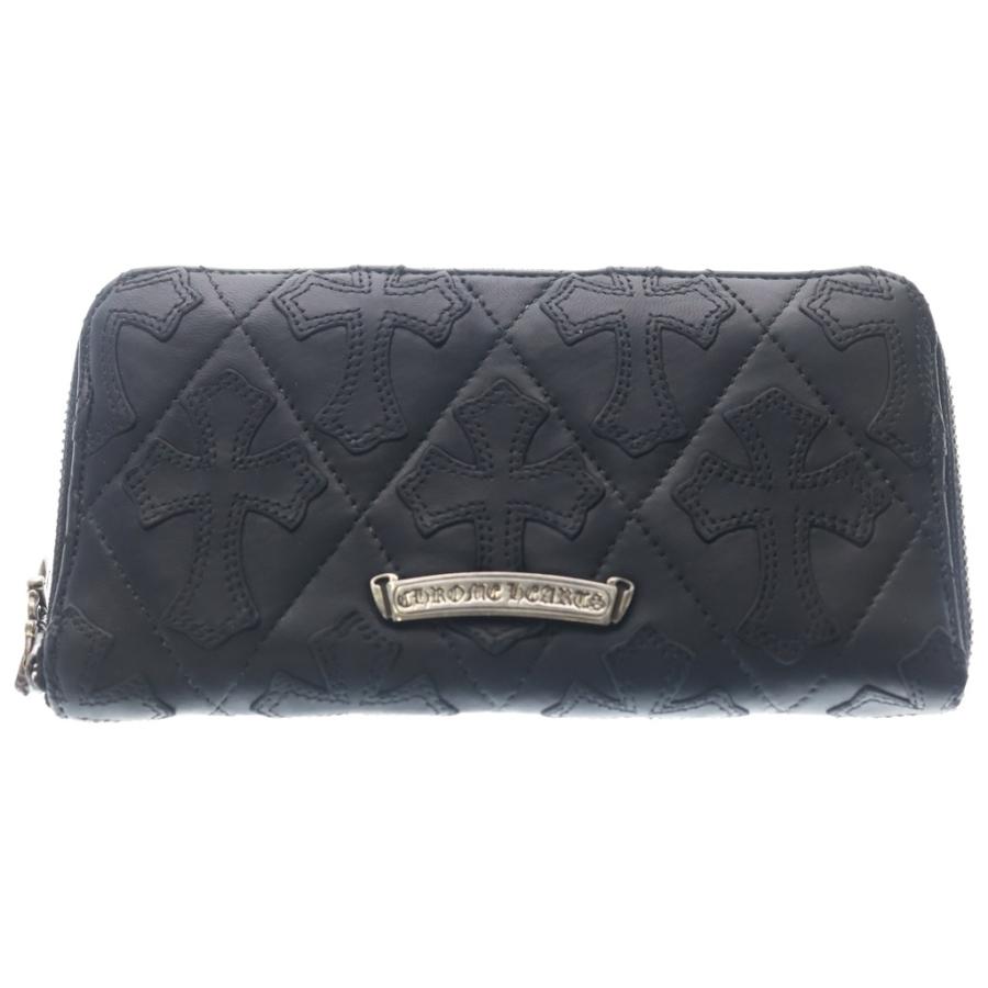 CHROME HEARTS（クロムハーツ） REC F ZIP QUILTED WALLET セメタリー