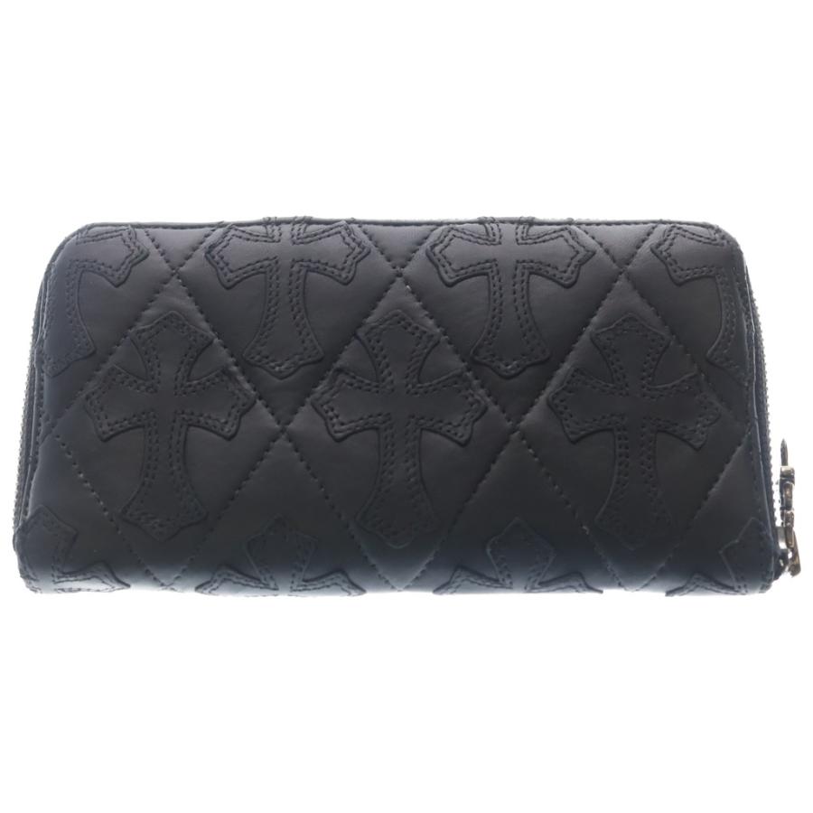 CHROME HEARTS（クロムハーツ） REC F ZIP QUILTED WALLET セメタリー
