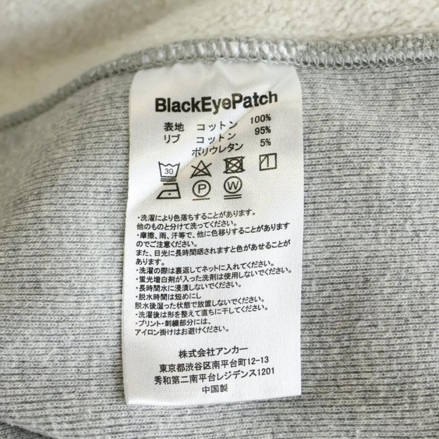 THE BLACK EYE PATCH ブラックアイパッチ 取扱注意 ロゴ刺繍 プリント