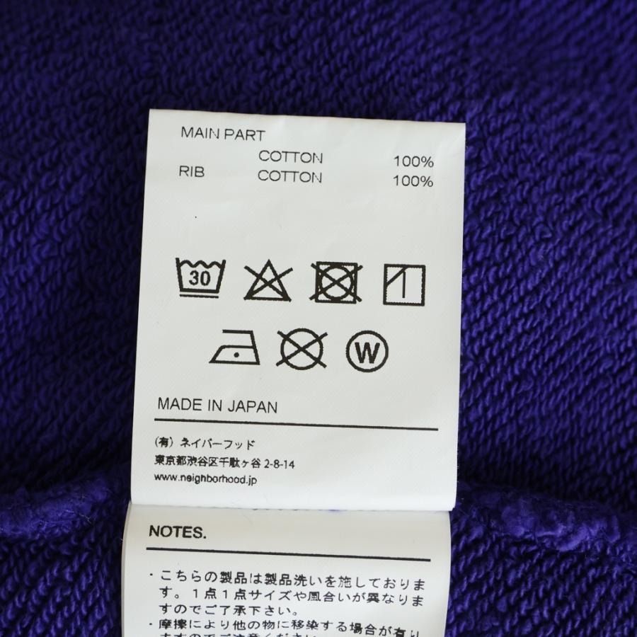 NEIGHBORHOOD（ネイバーフッド） 24SS CLASSIC SWEAT PARKA LS
