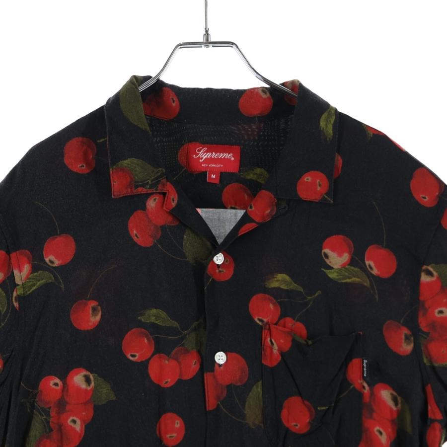 Supreme（シュプリーム） 19SS Cherry Rayon S/S Shirt チェリー総柄