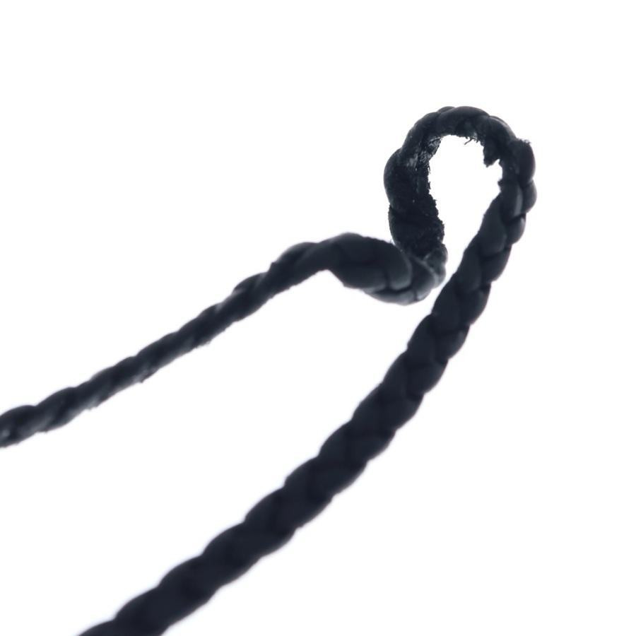 CHROME HEARTS（クロムハーツ） LEATHER BRAID SCROLL ネックレス