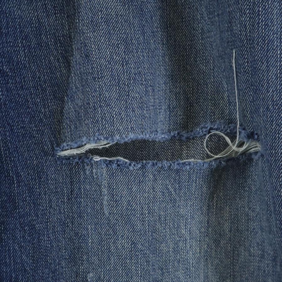 EVISU（エヴィス） エビス Heavy Washed and Distressed Jeans カモメ