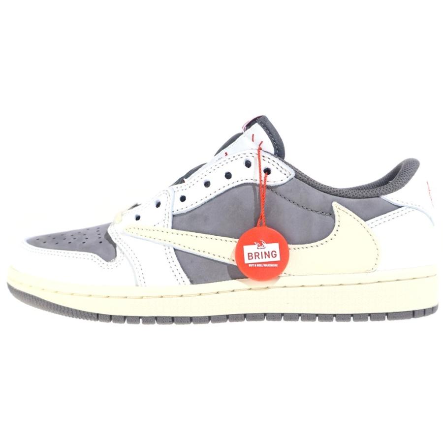 NIKE ナイキ ×トラヴィススコット エアジョーダン1 ロー リバースモカ ローカットスニーカー US8/26.0cm DM7866-162 NIKE（ナイキ） ×TRAVIS SCOTT AIR JORDAN 1 LOW REVERSE MOCHA DM7866