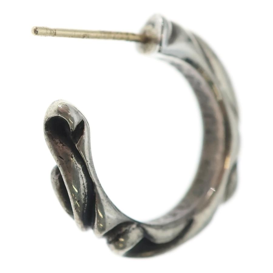 CHROME HEARTS（クロムハーツ） HOOP SCROOL スクロール フープピアス