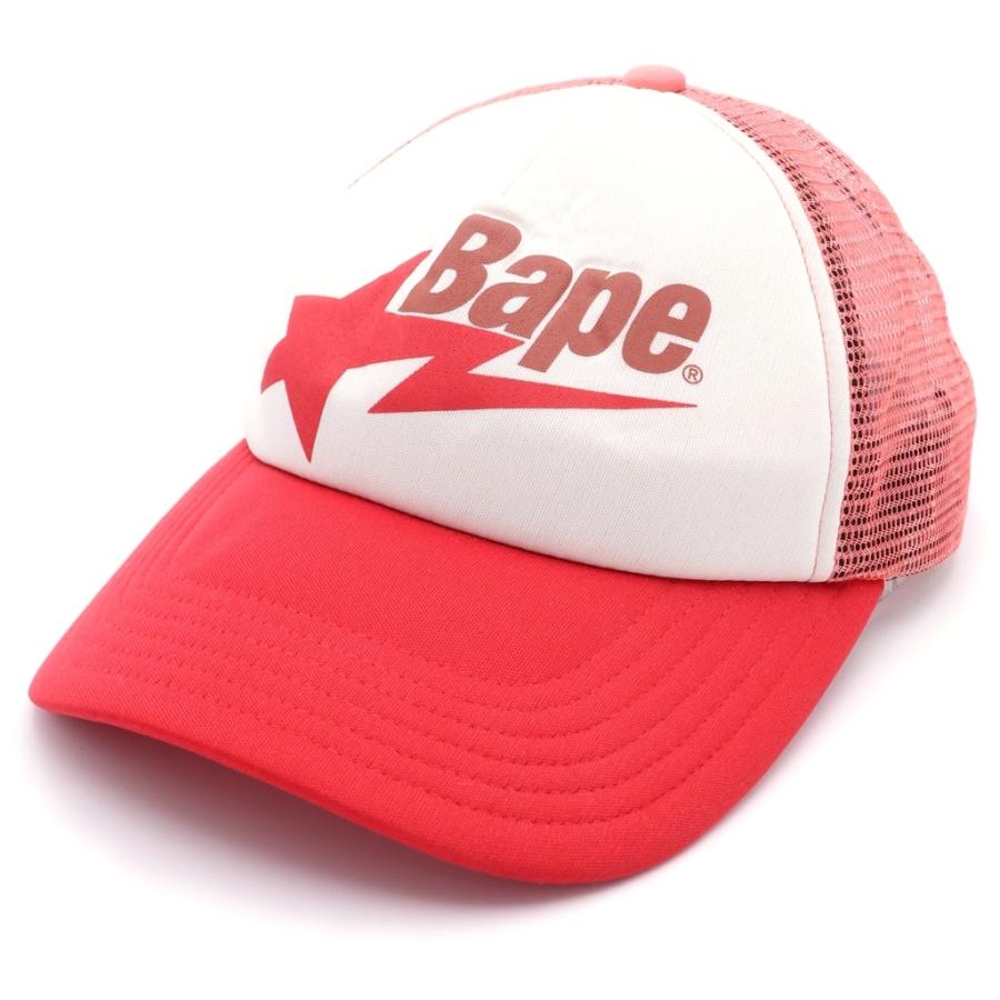 A BATHING APE（アベイシングエイプ） BAPE STA MESH CAP ベイプスター