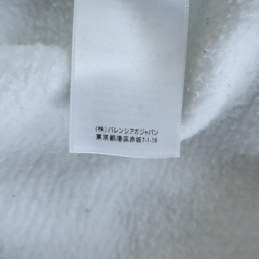 BALENCIAGA バレンシアガ 22SS スライムペイントロゴ フーディー プルオーバー スウェットパーカー ホワイト 875003 TLVF2_7