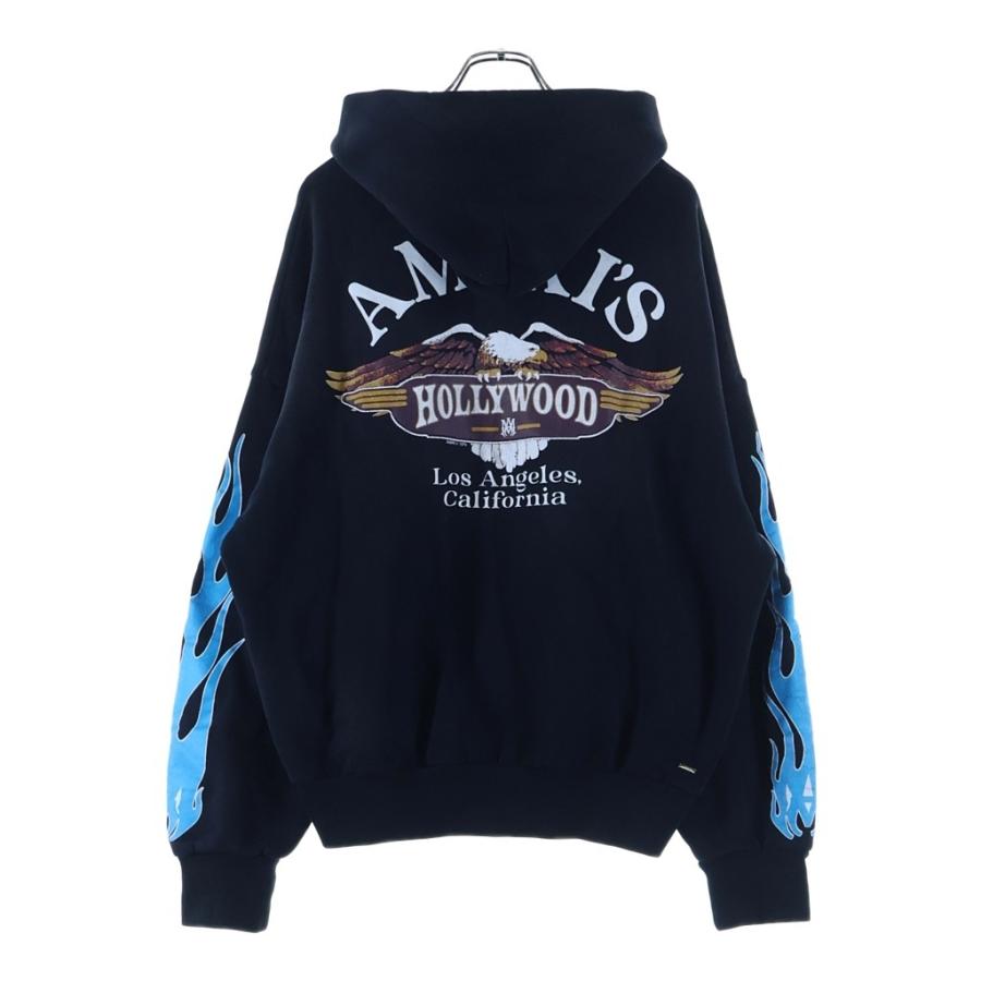AMIRI（アミリ） MA FLAMES ZIP HOODIE アームフレイム ジップアップ