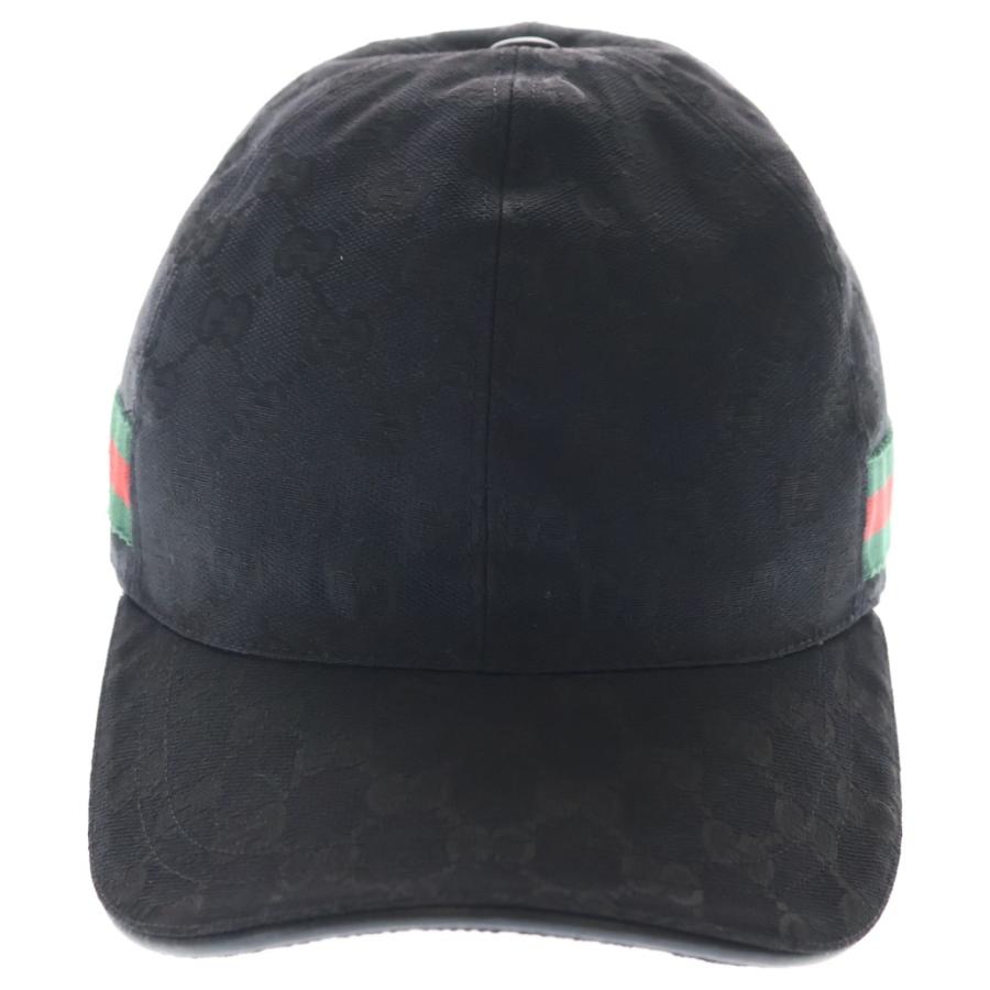 GUCCI（グッチ） GGキャンバスロゴ 6パネル ベースボールキャップ