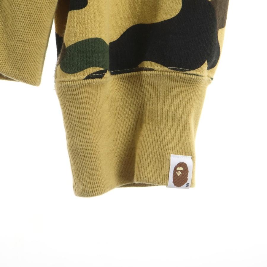 A BATHING APE アベイシングエイプ 1ST CAMO SHARK FULL ZIP HOODIE ジップアップ シャークフーディー パーカー カモの画像